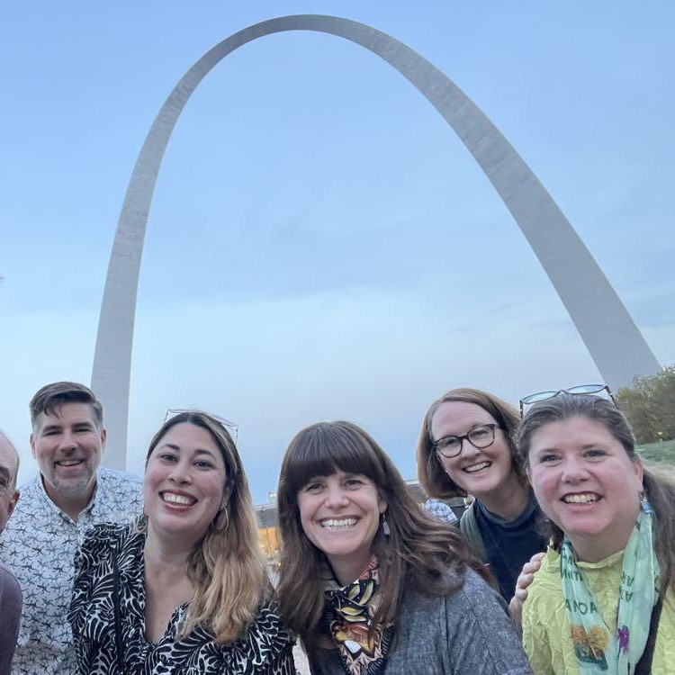 NPFA Members at Gateway Arch Photo by: Valerie Kind
